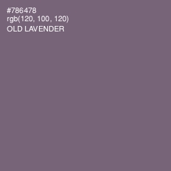 #786478 - Old Lavender Color Image